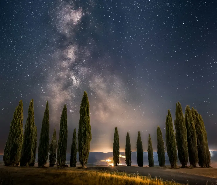 San Gimignano e jantar em Siena